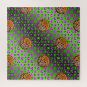 Puzzle Virgo & Jabalí de Madera