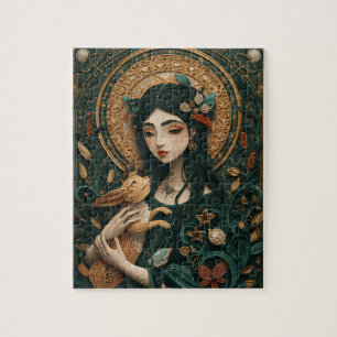 Puzzle Virgo La Doncella Quilling de Papel