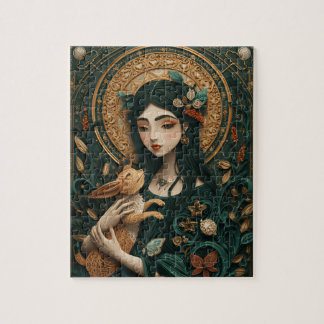 Puzzle Virgo La Doncella Quilling de Papel