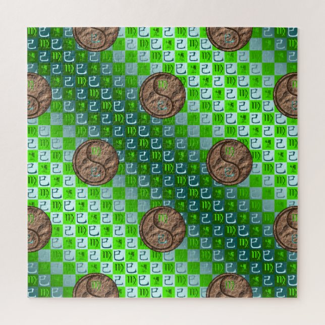 Puzzle Virgo & Serpiente de Tierra (Vertical)