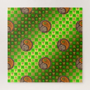 Puzzle Virgo y Dragón de Madera