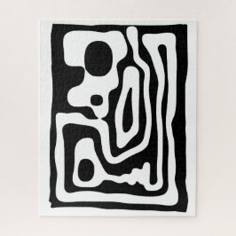 Puzzle Vise Grip: Resumen en blanco y negro