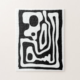 Puzzle Vise Grip: Resumen en blanco y negro