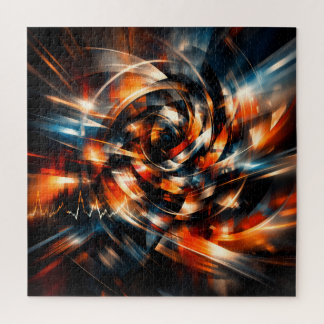 Puzzle Visión abstracta de movimiento y mente