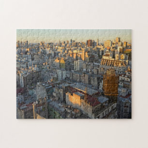 Puzzle Visión elevada sobre la vecindad de Balvanera