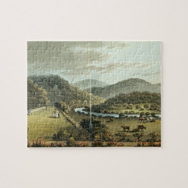 Puzzle Visión general desde los frentes del sur y del (Horizontal)