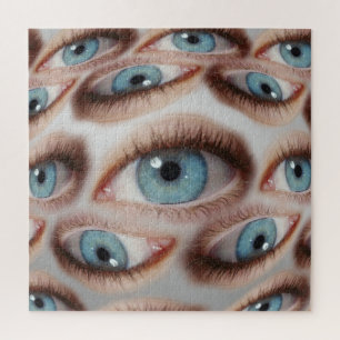 Puzzle Visión psicodélica: Ilusión ocular abstracta