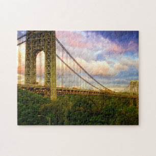Puzzle Visión que parece del sur - del oeste de Manhatta