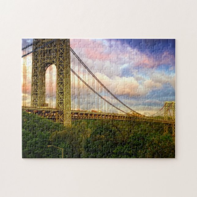 Puzzle Visión que parece del sur - del oeste de Manhattan (Horizontal)