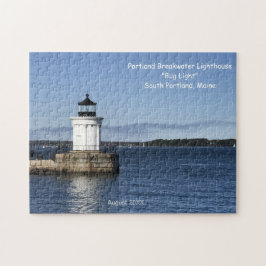 Puzzle Visita a Maine Lighthouse Bug Light S Portland