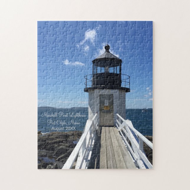 Puzzle Visita a Maine Lighthouse Marshall Point (Vertical)