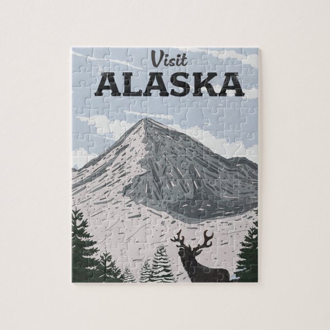 Puzzle Visita Alaska (Vertical)