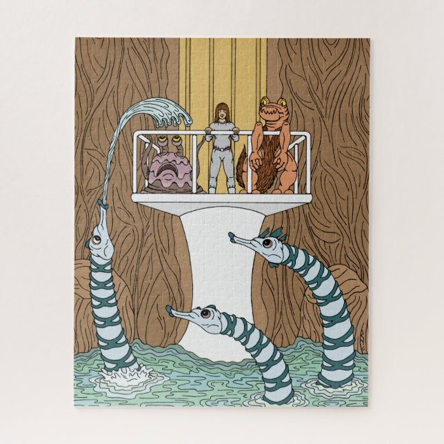 Puzzle Visitando el estanque de los Piptrixones (Vertical)