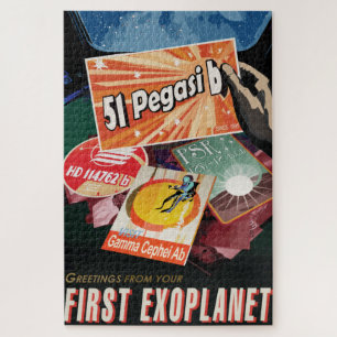 Puzzle Visite el Primer Exoplaneta Encontrado Fuera del S