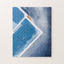 Vista aérea de las piscinas Bondi Icebergs en Sydn