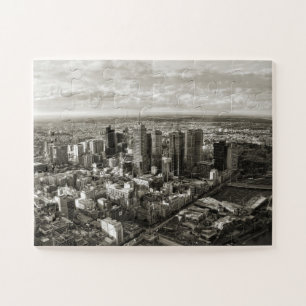 Puzzle Vista aérea de Melbourne