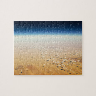 Puzzle Vista aérea de un desierto