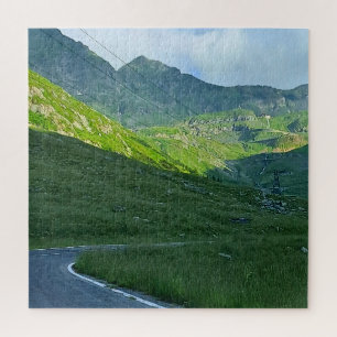 Puzzle Vista Alpina de Transfagarasan – Arte de Montaña d