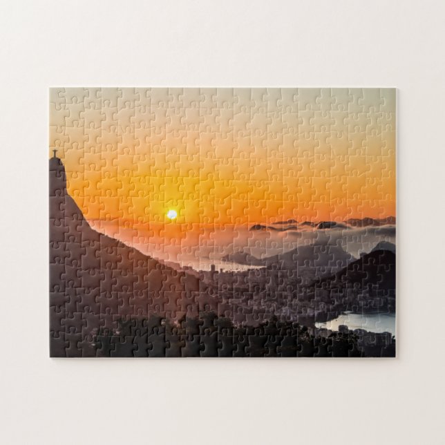 Puzzle Vista Chinesa, Río de Janeiro, el Brasil (Horizontal)