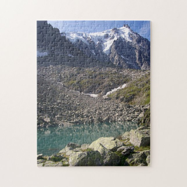 Puzzle Vista de Aiguille Du Midi (Vertical)