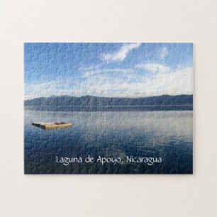 Puzzle vista de apoyo al lago
