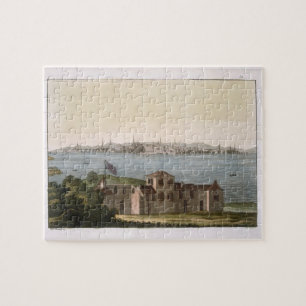 Puzzle Vista de Boston, de 'Le Costume Ancien y Moderne