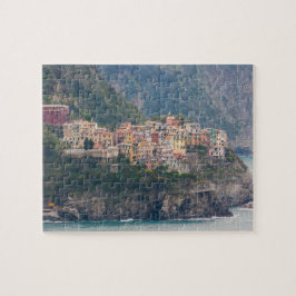 Puzzle Vista de Corniglia, Cinque Terre, Italia