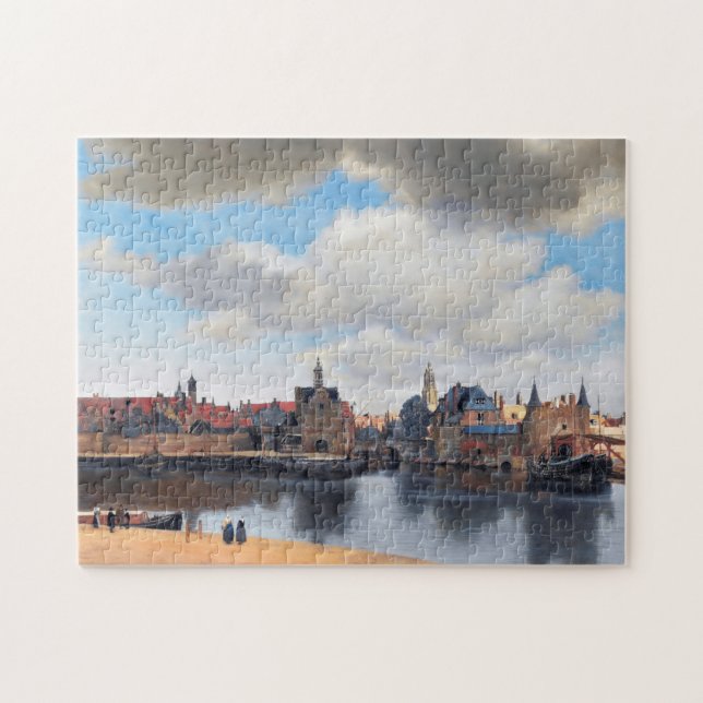 Puzzle Vista de Delft, Johannes Vermeer, 1659-1660 (Horizontal)