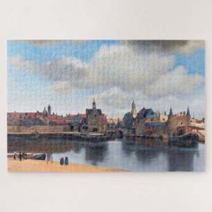 Puzzle Vista de Delft, Johannes Vermeer, 1659-1660