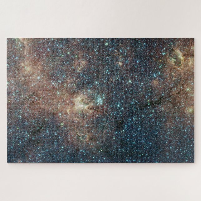Puzzle Vista de espacio profundo de un clúster de estrell (Horizontal)