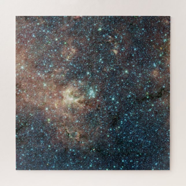 Puzzle Vista de espacio profundo de un clúster de estrell (Horizontal)