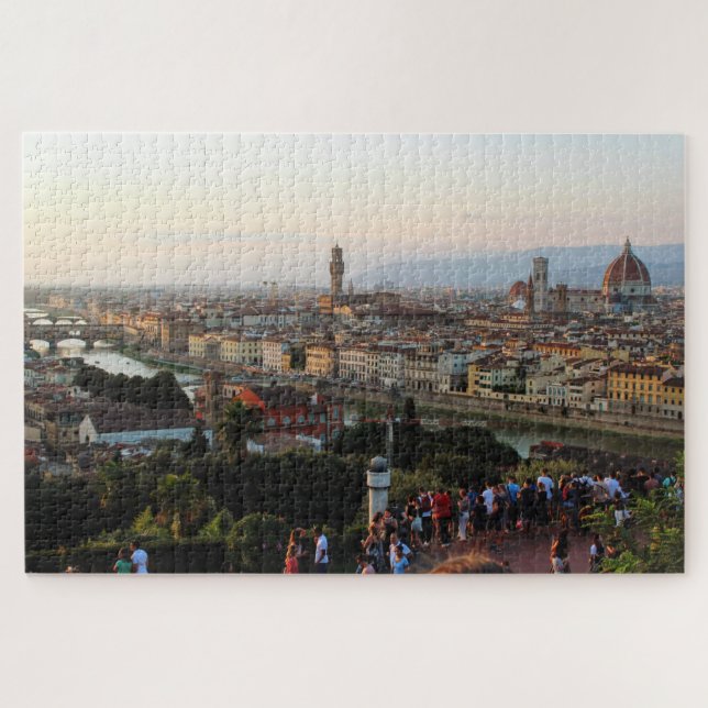 Puzzle Vista de Florencia, Italia (Horizontal)