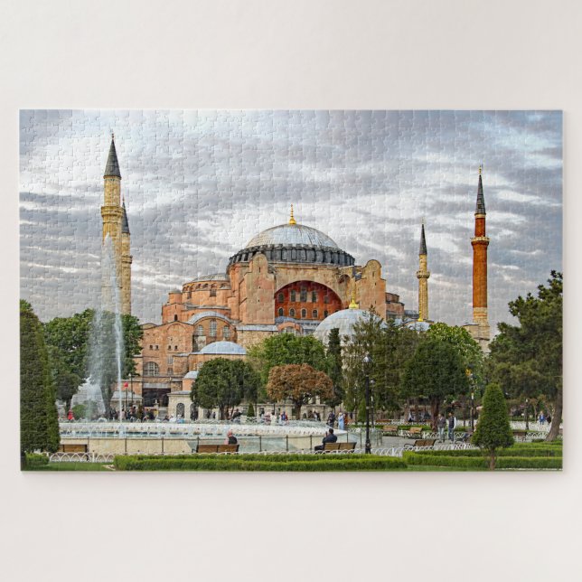 Puzzle Vista de Hagia Sophia. (Museo de Hagia Sophia). (Horizontal)