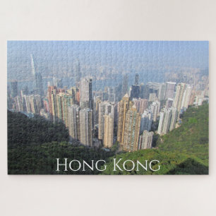 Puzzle vista de Hong Kong