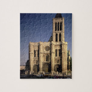 Puzzle Vista de la fachada del oeste, c.1135 comenzado