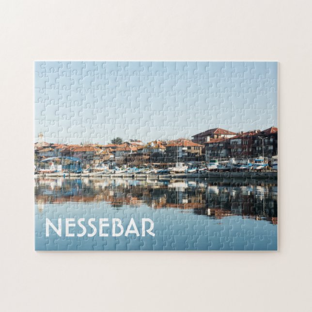 Puzzle Vista de la famosa ciudad búlgara de Nessebar (Horizontal)