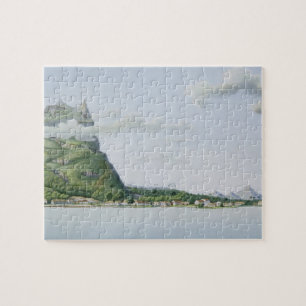 Puzzle Vista de la isla de Bora Bora, del 'auto del viaje