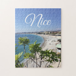 Puzzle Vista de la Riviera Francesa en Niza Francia 
