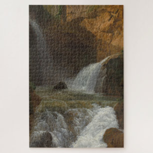 Puzzle Vista de las cascadas de Tivoli (por Bidauld)