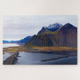 Puzzle Vista de montaña en Islandia