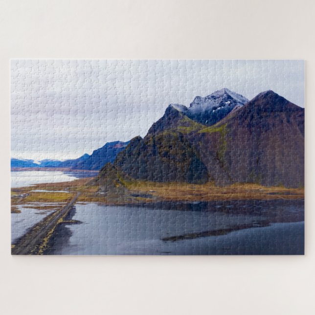 Puzzle Vista de montaña en Islandia (Horizontal)