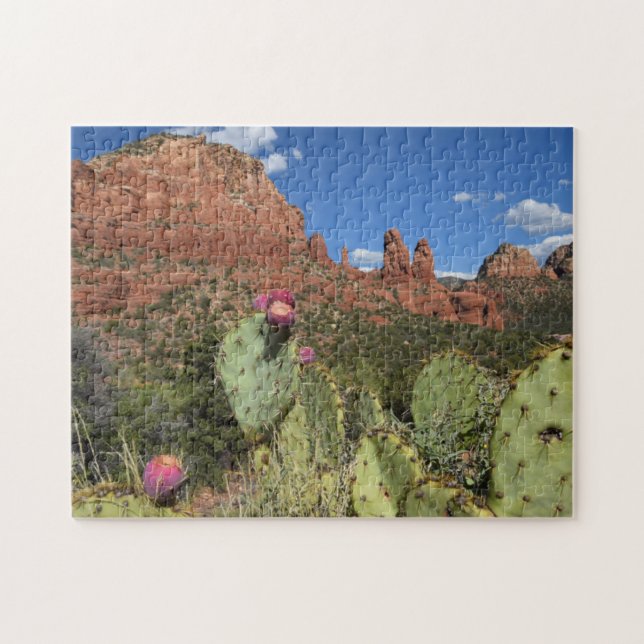 Puzzle Vista de motas gemelas el | Sedona, Arizona (Horizontal)