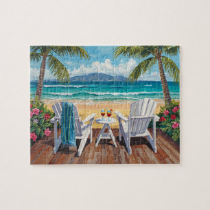 Puzzle Vista de paraíso tropical