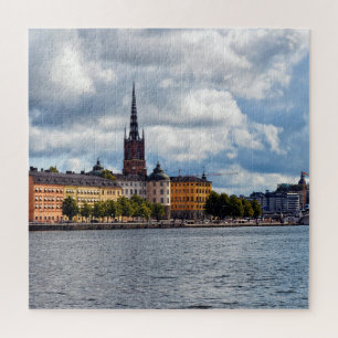 Puzzle Vista de Suecia en Estocolmo