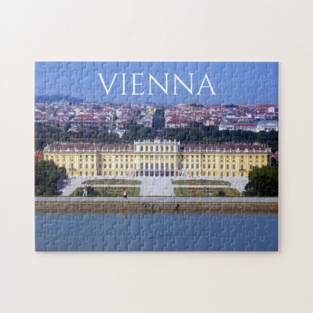 Puzzle vista de Vienna schönbrunn (Horizontal)