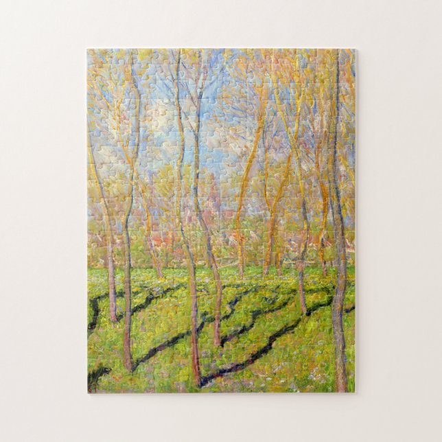 Puzzle Vista del Bella Artes Bennecourt Monet (Vertical)