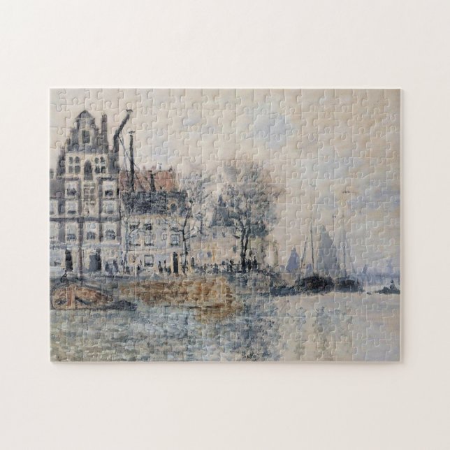 Puzzle Vista del Bella Artes de Amsterdam Monet (Horizontal)
