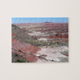 Puzzle Vista del borde del desierto pintado