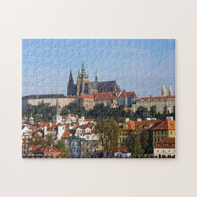 Puzzle Vista del casco antiguo y del castillo de Praga, R (Horizontal)