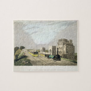 Puzzle Vista del ferrocarril de Manchester y de